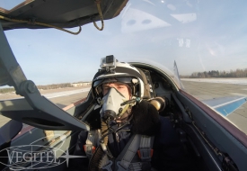 Полет в стратосферу для английского туриста | Полеты на истребителе МиГ-29 в стратосферу