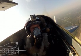 Пилотаж в осеннем небе | Полеты на истребителе МиГ-29 в стратосферу