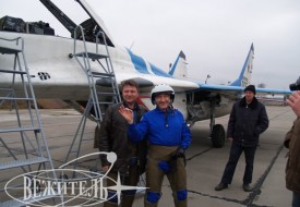 Рекордная «космическая» перегрузка | Полеты на истребителе МиГ-29 в стратосферу
