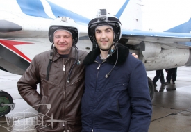 Семейный тур в стратосферу | Полеты на истребителе МиГ-29 в стратосферу