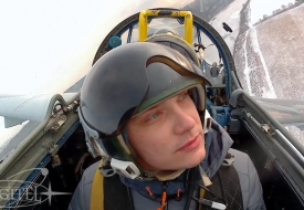 Зимний сезон полетов на реактивных самолетах открыт! | Полеты на истребителе МиГ-29 в стратосферу