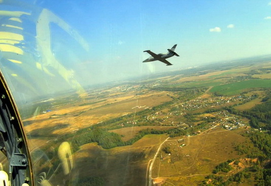 Полеты на реактивных самолетах Л-29 и Л-39